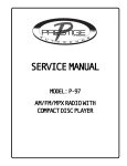 Audiovox P-97 User's Manual
