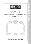 Audiovox MMD11A Installation Manual