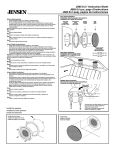Audiovox Jensen JS65 User's Manual