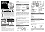 Audiovox CD Alarm Clock User's Manual