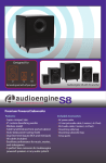 AudioEngine AS8 User's Manual