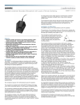 Audio-Technica U891RC User's Manual