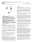 Audio-Technica ATM75 User's Manual