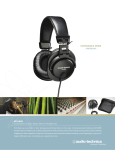 Audio-Technica ATH-M35 User's Manual