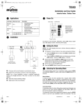 Aube Technologies TI040 User's Manual