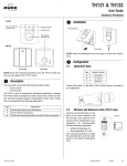 Aube Technologies TH131 User's Manual