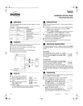 Aube Technologies TI033 User's Manual