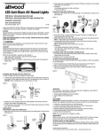 Attwood 5530 Series User's Manual