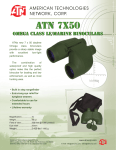 ATN 7X50 User's Manual