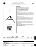 Atlas Sound SS33E User's Manual