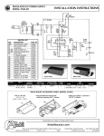 Atlas Sound PS24-2R User's Manual