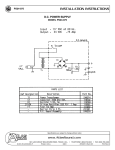 Atlas Sound PS24-075 User's Manual