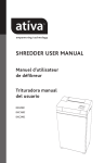 Ativa DXC160C User's Manual