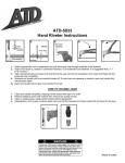 ATD Tools ATD-5833 User's Manual