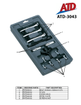 ATD Tools 3043 User's Manual