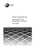 AT&T System 25 User's Manual