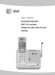 AT&T SL81108 User's Manual