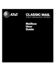 AT&T Classic Mail Voice Messaging System User's Manual