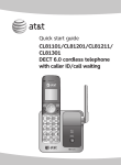 AT&T CL81101 User's Manual