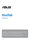 ASUS VivoTab CZ7825 User's Manual