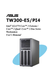 ASUS TW300-E5/PI4 User's Manual