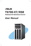 ASUS TS700-E7/RS8 e7331 User's Manual