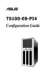 ASUS TS100-E8-PI4 E8468 User's Manual