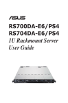 ASUS RS700DA-E6/PS4 E6166 User's Manual