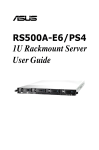 ASUS PS4 User's Manual