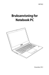 ASUS B400V NW7602 User's Manual