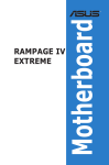 ASUS Asus Rampage IV Extreme RAMPAGEIVEXTREME User's Manual