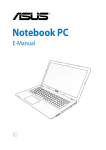 ASUS X750JBDB71 User's Manual