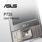 ASUS P735 User's Manual