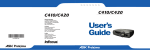 Ask Proxima C420 (DP8200X) User's Manual