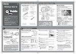 Asahi Pentax WG-10 Quick Guide