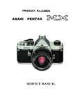 Asahi Pentax MX Service Manual