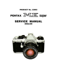 Asahi Pentax ME Super Service Manual