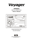 ASA Electronics VOYAGER AWM900S User's Manual