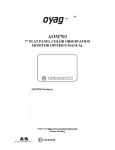 ASA Electronics AOM703 User's Manual