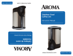 Aroma ACU-140S User's Manual