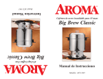 Aroma Housewares ACU-045 User's Manual