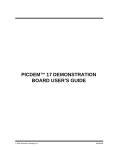 Arizona Picdem 17 User's Manual