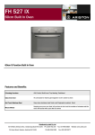 Ariston 60cm User's Manual