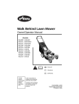 Ariens LM21SH User's Manual