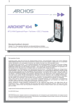 Archos MP3 User's Manual