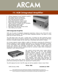 Arcam FMJA38 User's Manual