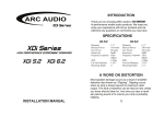 ARC Audio XDI 6.2 User's Manual