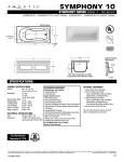 Aquatic SYMPHONY 10 User's Manual