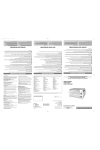 Applica TO8000 User's Manual