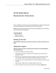 Apple SCSI Hard Drive User's Manual